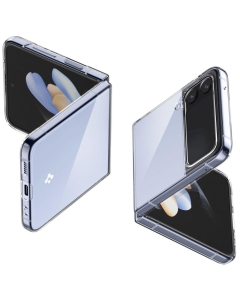 Чехол для Galaxy Z Flip 4 Spigen (ACS05112) AirSkin Crystal Clear