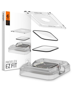 Защитное стекло для Apple Watch 8/7 (45 mm) Spigen (AFL04051) ProFlex EZ Fit Clear