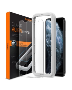 Защитное стекло для iPhone 11 / XR Spigen (AGL00101) GLAS.tR Align Master Clear