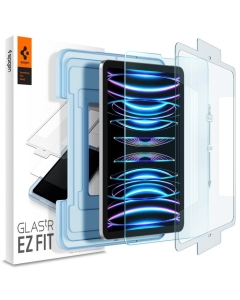 Защитное стекло для iPad Air 10.9 (2022/2020) / iPad Pro 11 (2022/2021/2020/2018) Spigen (AGL02065) GLAS.tR EZ Fit Clear