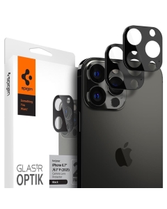 Защитное стекло для камеры для iPhone 13 Pro Max / 13 Pro Spigen (AGL04035) Optik Lens Protector V2 Graphite