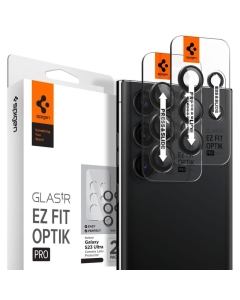 Защитное стекло для камеры для Galaxy S23 Ultra Spigen (AGL05950) GLAS.tR EZ Fit Optik Pro Black