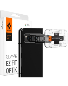 Защитное стекло для камеры для Pixel Fold Spigen (AGL06207) Glas.tR EZ Fit Optik Lens Black